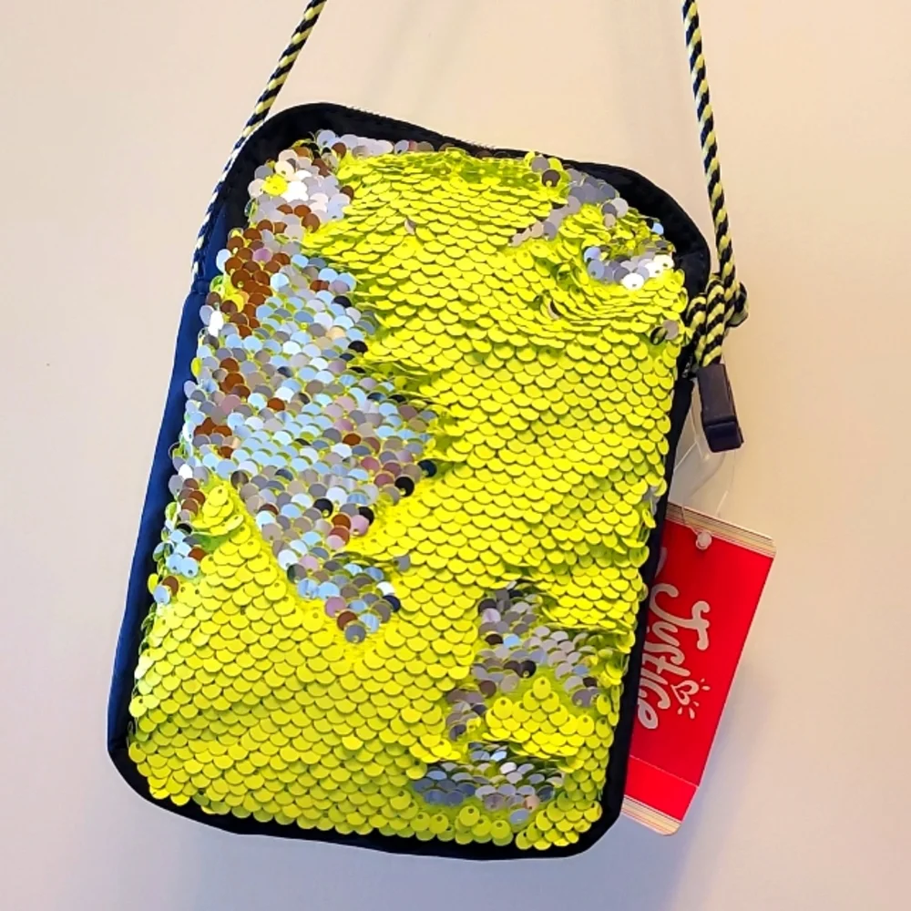 Girls Justice Crossbody Bag with Braided Strap